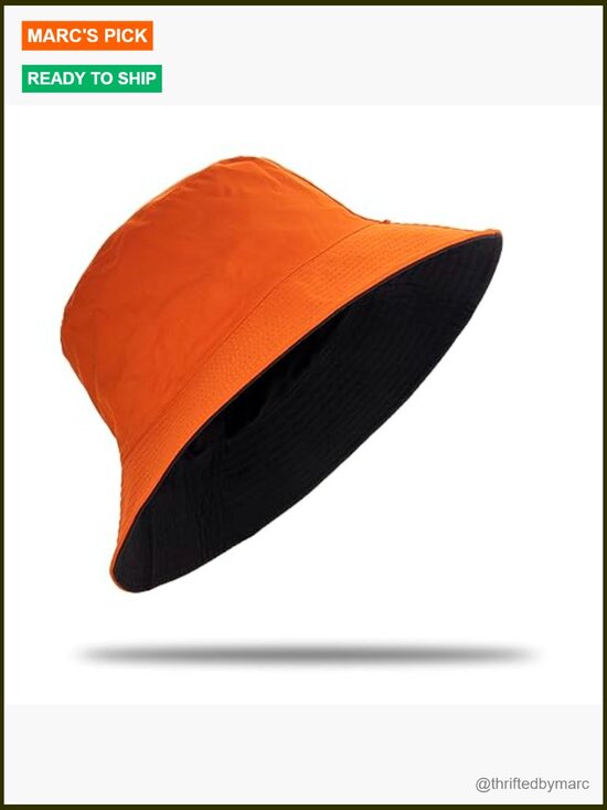 Oversize XXL Reversible Bucket Hat Wide Brim Sun Hat Fishing Travel Hat main image 6